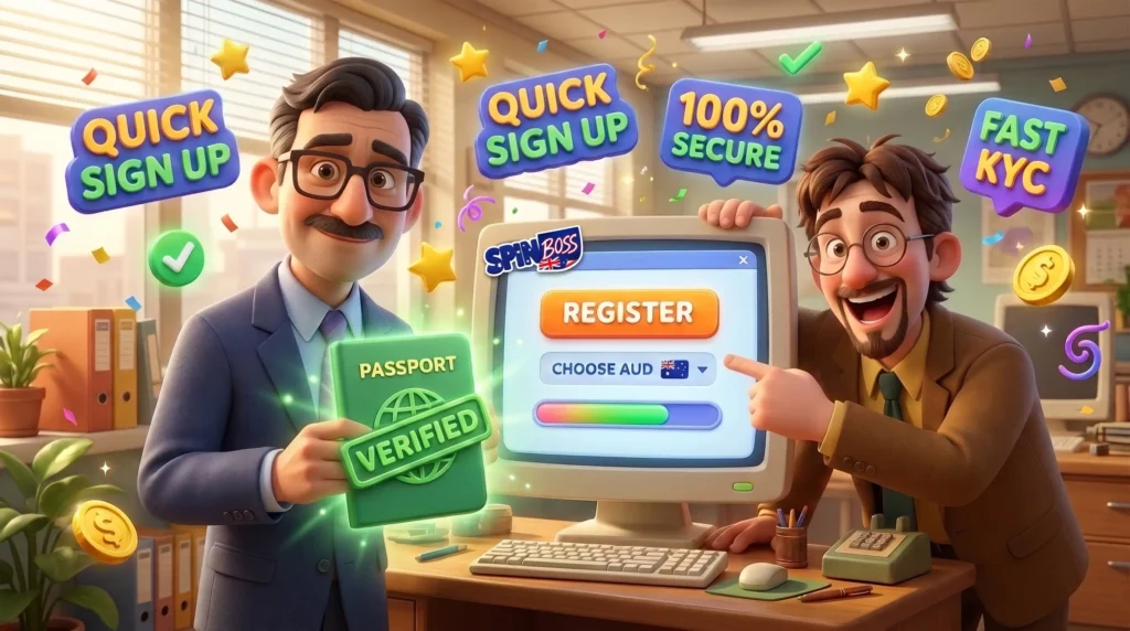 How to Join SpinBoss Casino